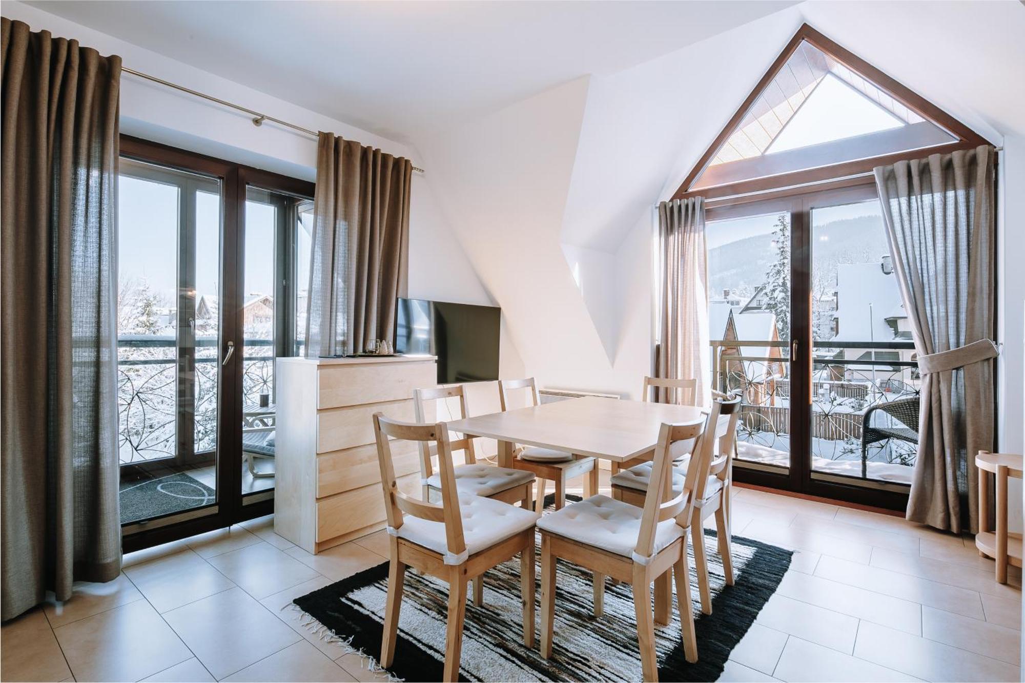 Szafir Apartamenty Mozaika Centrum Piec Kominkowy Zakopane Exteriör bild