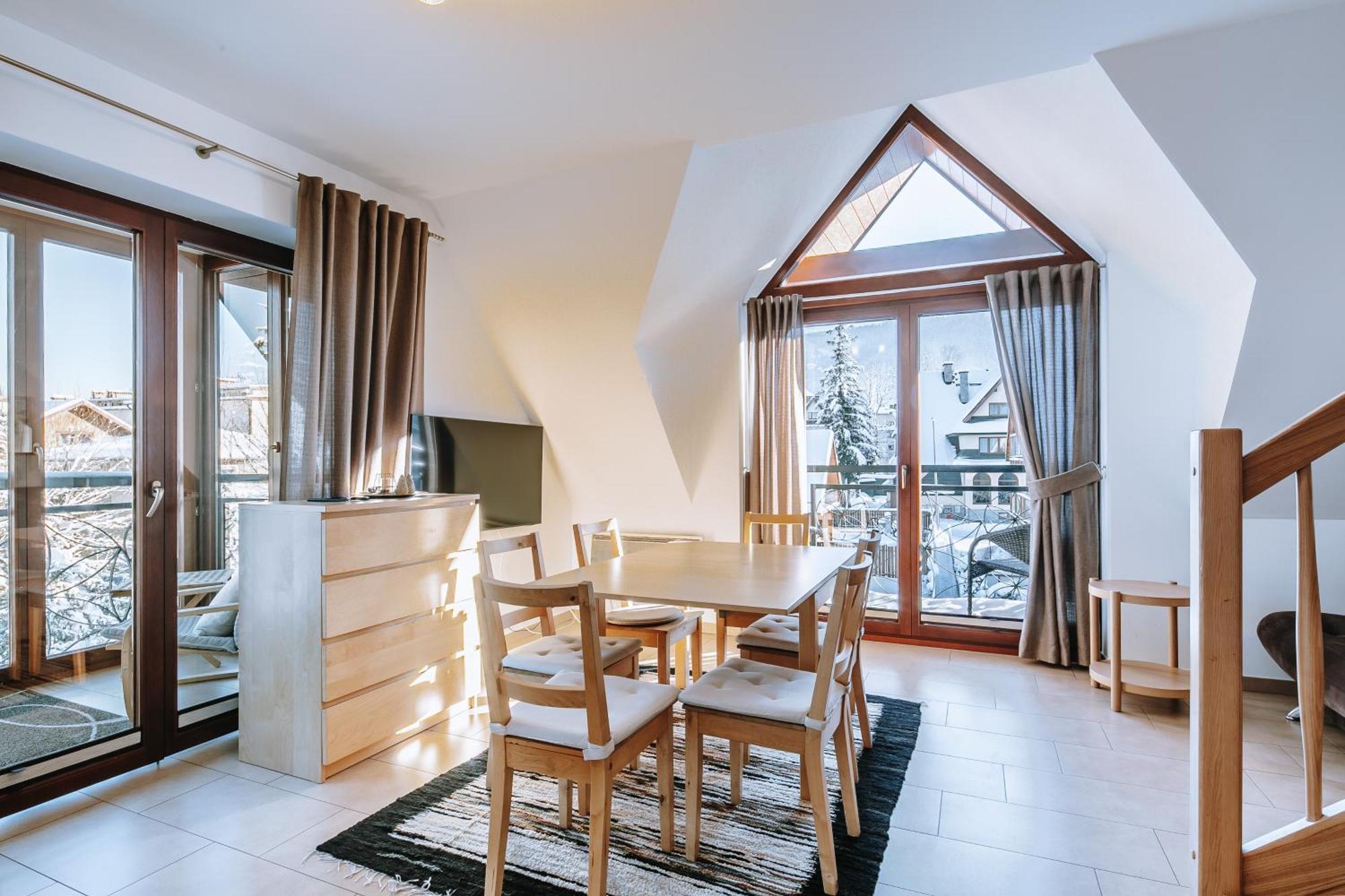 Szafir Apartamenty Mozaika Centrum Piec Kominkowy Zakopane Exteriör bild